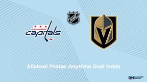 Will Aliaksei Protas Score a Goal vs. the Vegas Golden Knights on March 28?