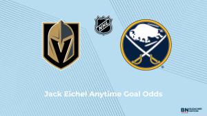 Will Jack Eichel Score a Goal vs. the Buffalo Sabres on March 17?