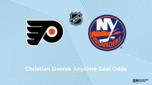 Will Christian Dvorak Score a Goal vs. the New York Islanders on April 3?