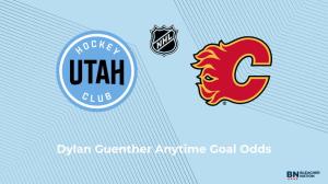 Will Dylan Guenther Score a Goal vs. the Calgary Flames on April 12?