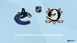 Will Linus Karlsson Score a Goal vs. the Anaheim Ducks on April 12?