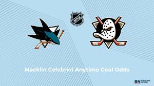 Will Macklin Celebrini Score a Goal vs. the Anaheim Ducks on April 1?