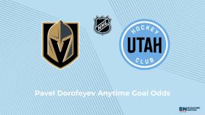Will Pavel Dorofeyev Score a Goal vs. the Utah Mammoth on April 19?