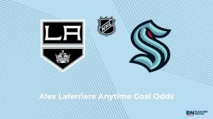 Will Alex Laferriere Score a Goal vs. the Seattle Kraken on April 13?