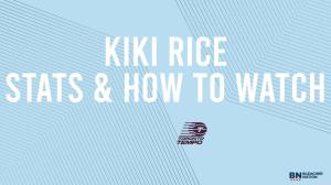 2026 Kiki Rice Stats – Toronto Tempo
