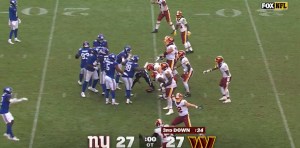WATCH: The Giants-Commanders Game Just Had the Stupidest Ending