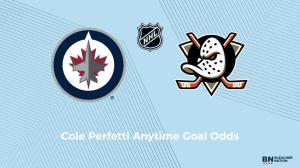 Will Cole Perfetti Score a Goal vs. the Anaheim Ducks on October 9?