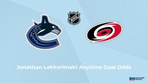 Will Jonathan Lekkerimaki Score a Goal vs. the Carolina Hurricanes on October 8?