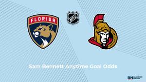 Will Sam Bennett Score a Goal vs. the Ottawa Senators on October 21?