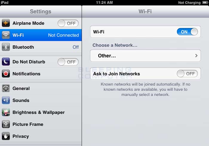 Create a manual wifi connection