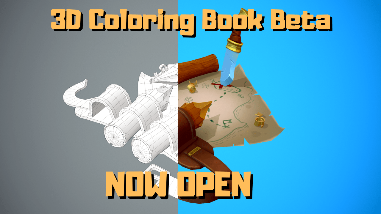 A educational game for your toddler or preschooler. The 3d Artist S Coloring Book Sharped Your Texturing Skills With Professional 3d Assets Massive Update Blendernation