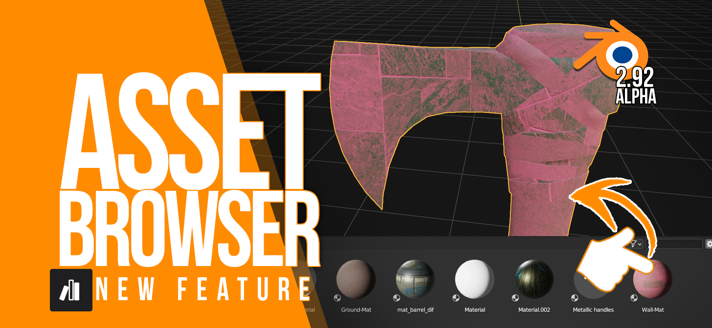 How To Use The Blender 2 92 Asset Browser Blendernation