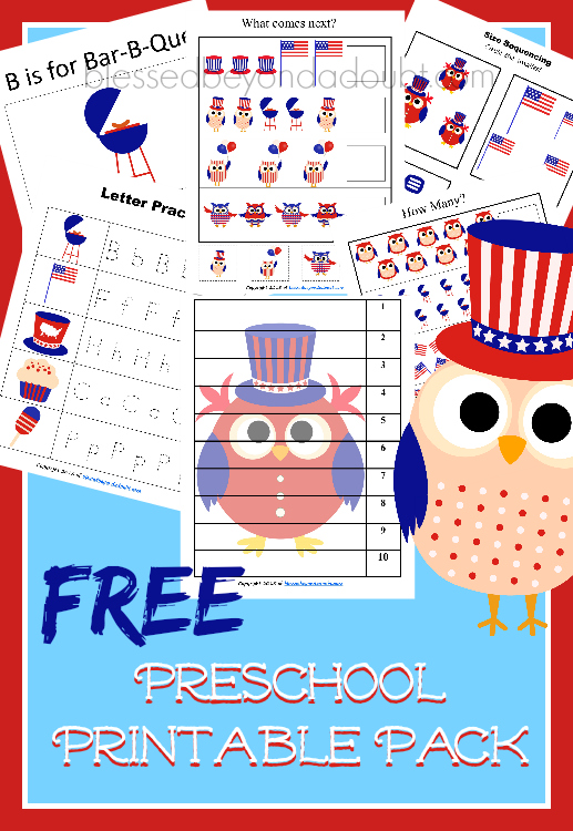 I am excited for these july preschool activities printables. 27 Of The Best 4th Of July Activities For Kids Blessed Beyond A Doubt