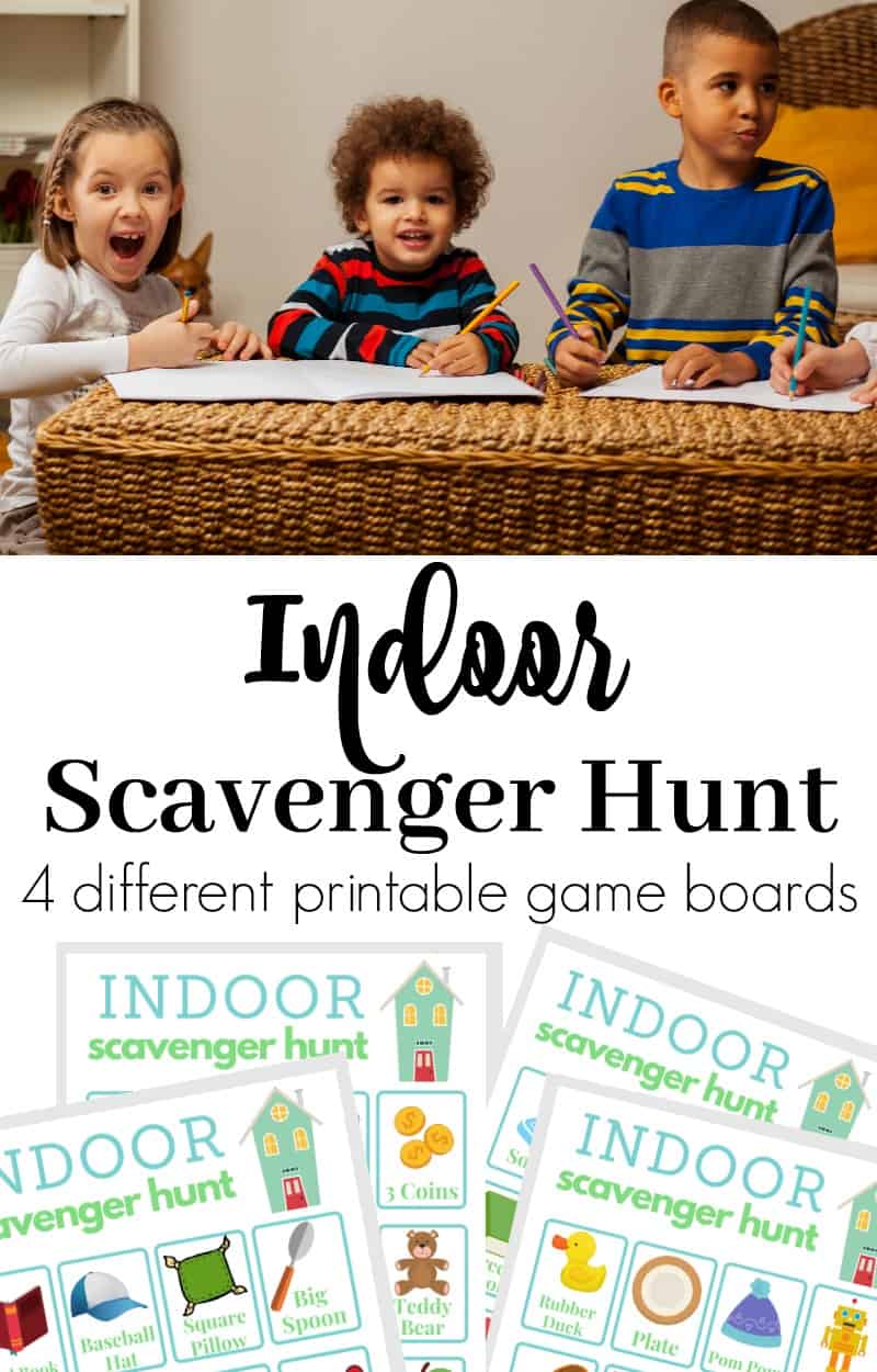 indoor scavenger hunt for kids blessed beyond a doubt