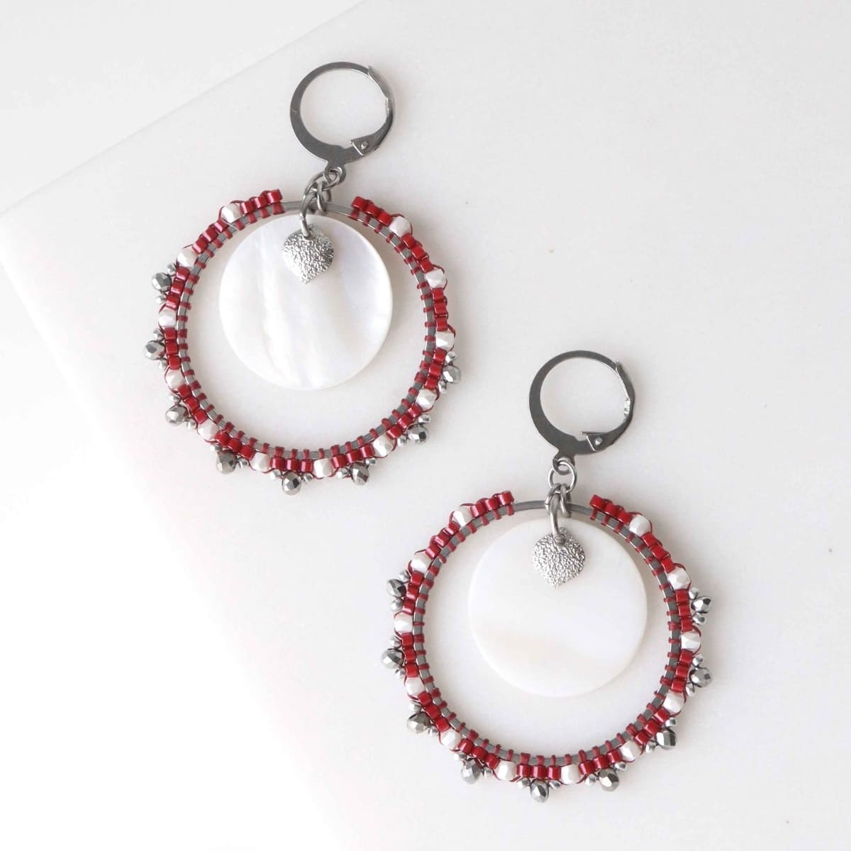 Boucles d'oreilles Rosace Maxi