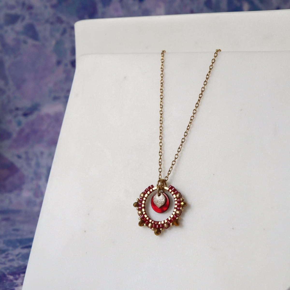 Collier Rosace - Radieuse