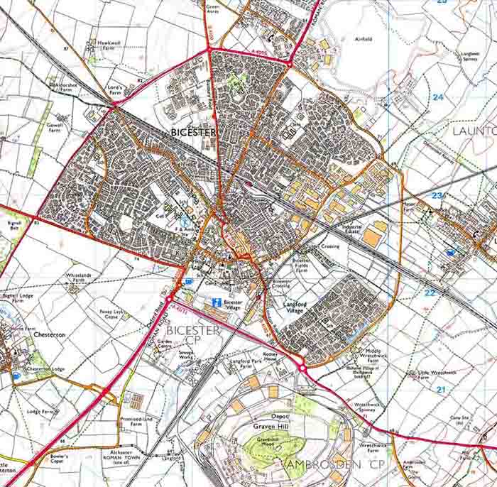 North face outlet store bicester village map