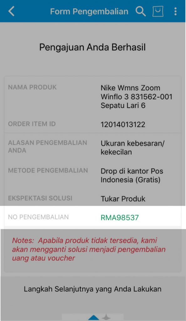 Jauh kau pergi meninggalkan diriku. Bagaimana Cara Melakukan Pengembalian Produk Retur Pusat Bantuan
