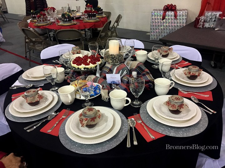 Christmas Tea Table