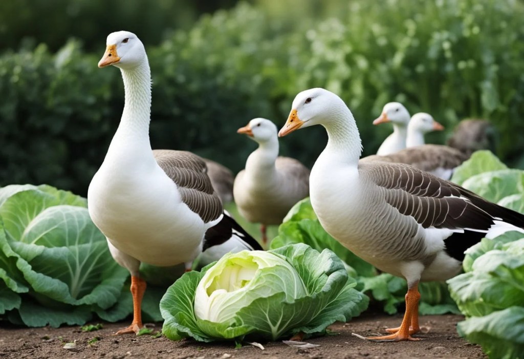 Can Geese Eat Cabbage