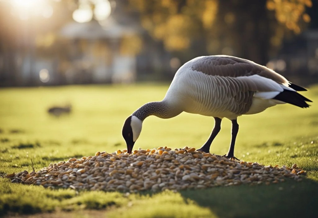 Can Geese Eat Chicken Feed