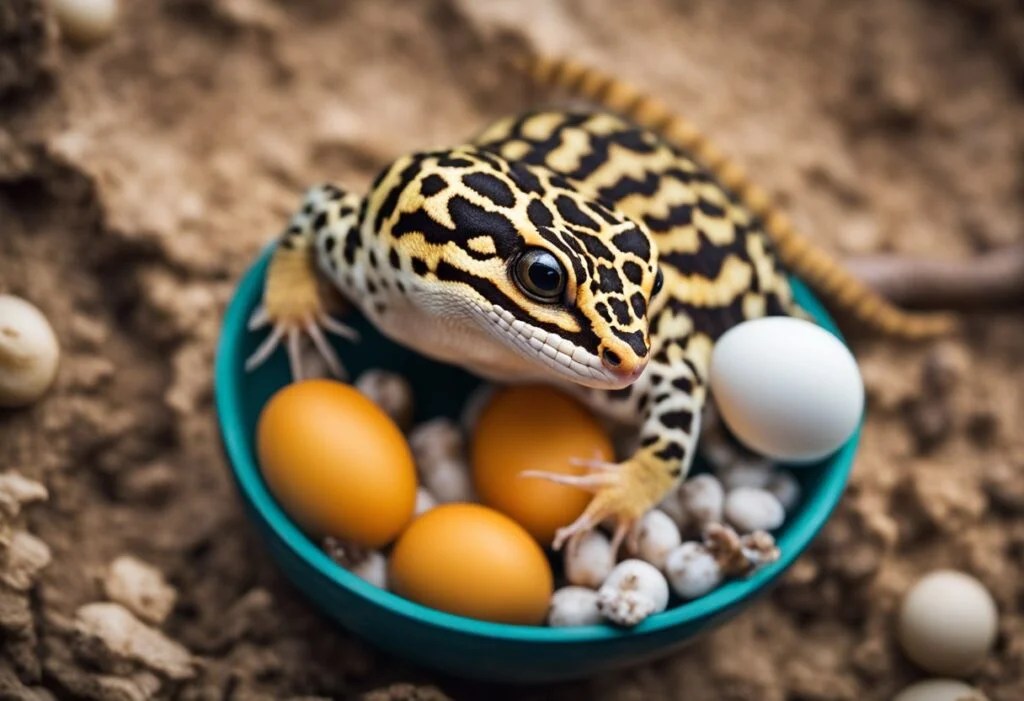 Can leopard geckos eat eggs?