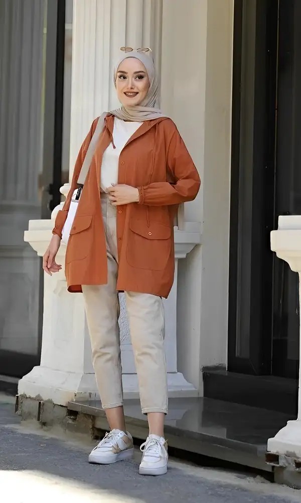 Gamis Terakota Cocok Dengan Jilbab Warna Apa