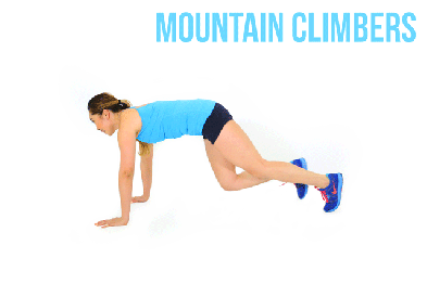 Image result for Mountain Climbers gif
