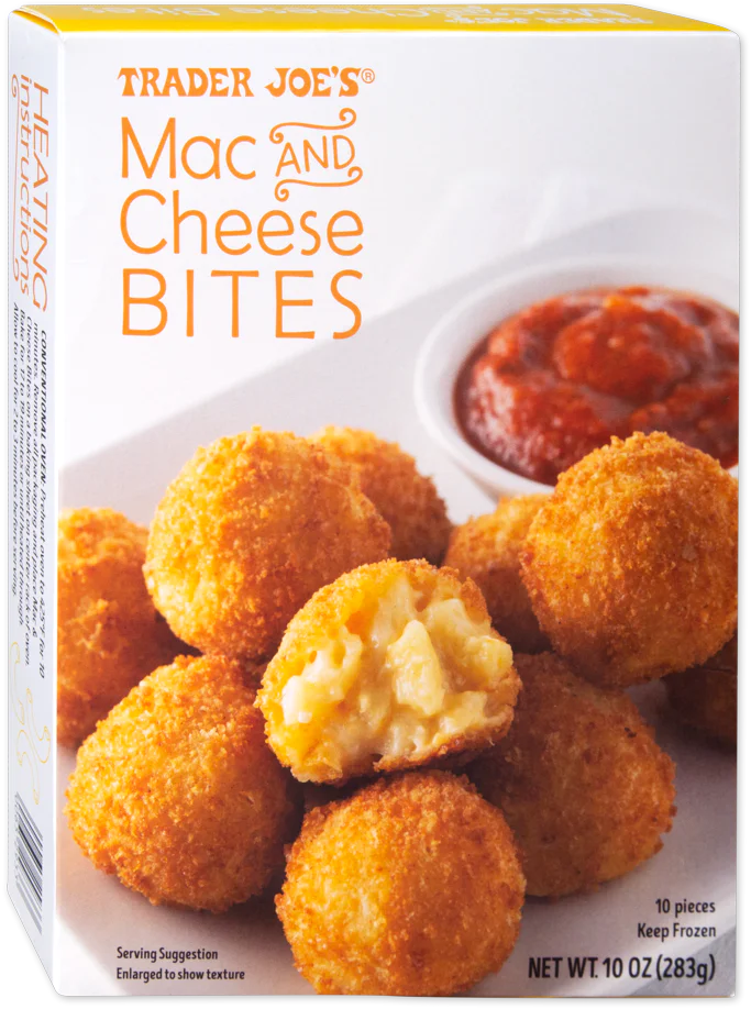 trader joe's mac n cheese bites