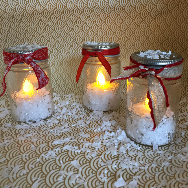 Tuto : des photophores en papier | Tuto deco noel ...
