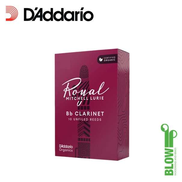 D'Addario Mitchell Lurie Bb Clarinet Reeds - Box of 10 (Online Price Only)