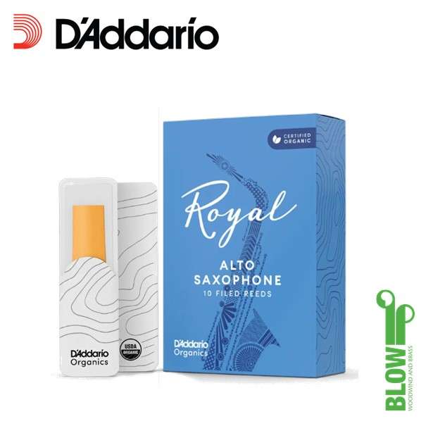 Royal Organic Alto Saxophone Reeds - Single Reed