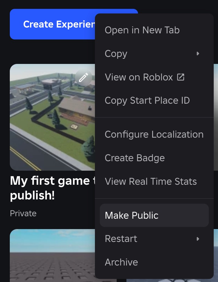 How To Publish A Game On Roblox Create Your Roblox Games To Earn Make Public 