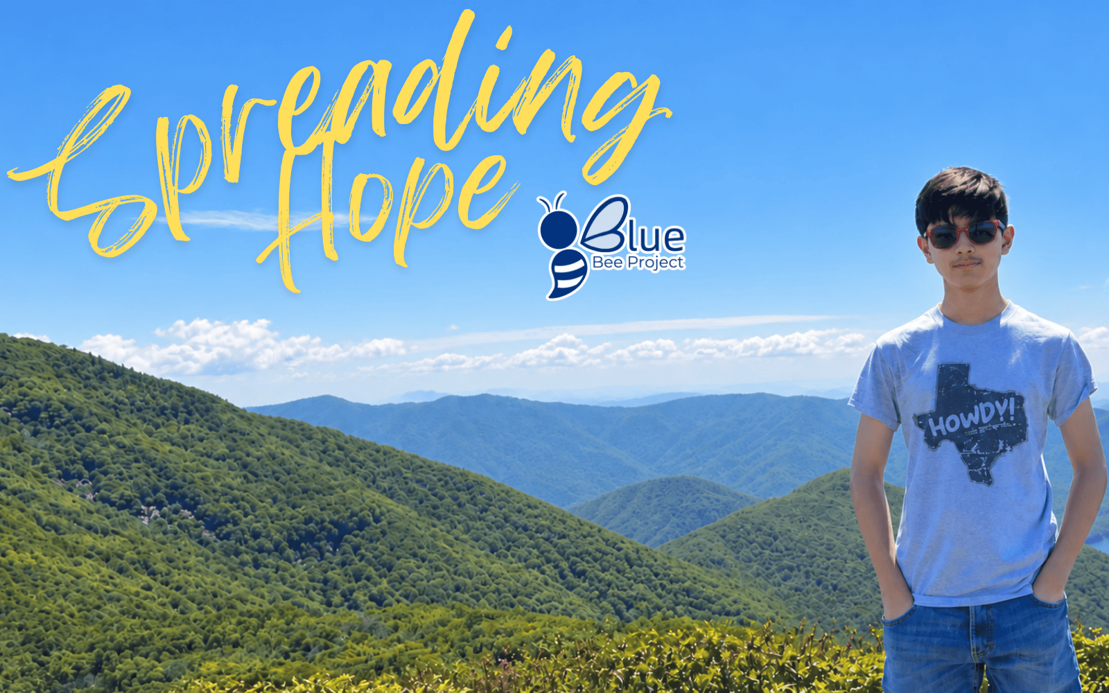 Nathan Montez Jr., honored by the Blue Bee Project through mental health awareness, hope, and community support.