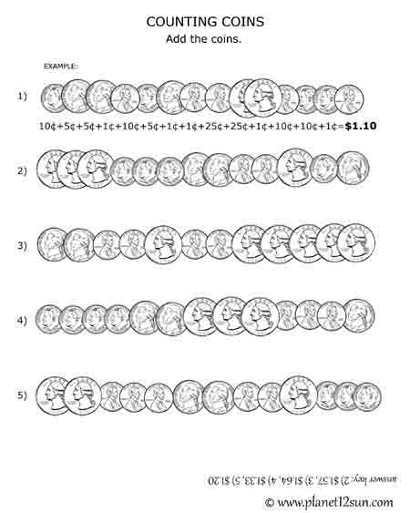 coins counting 2nd grade bluebirdplanet com