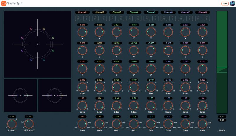 Plugin O3a Spatial Mask Split - Geometric Illustration Collection - HD Quality