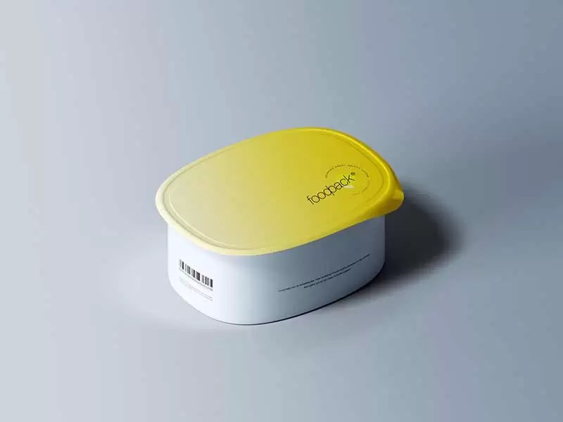 These containers are usually made of plastic, glass, or silicone, and there are pr. Plastic Food Container Mockup