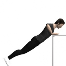 The incline bench press was suggested to be slightly better for the upper pec major during the concentric . Push-up, Incline, Table | Exercise | Strength-Training