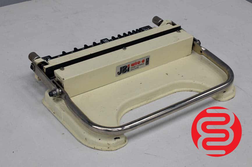 JBI Wire-O Hand Closing Machine HC/33 | Boggs Equipment