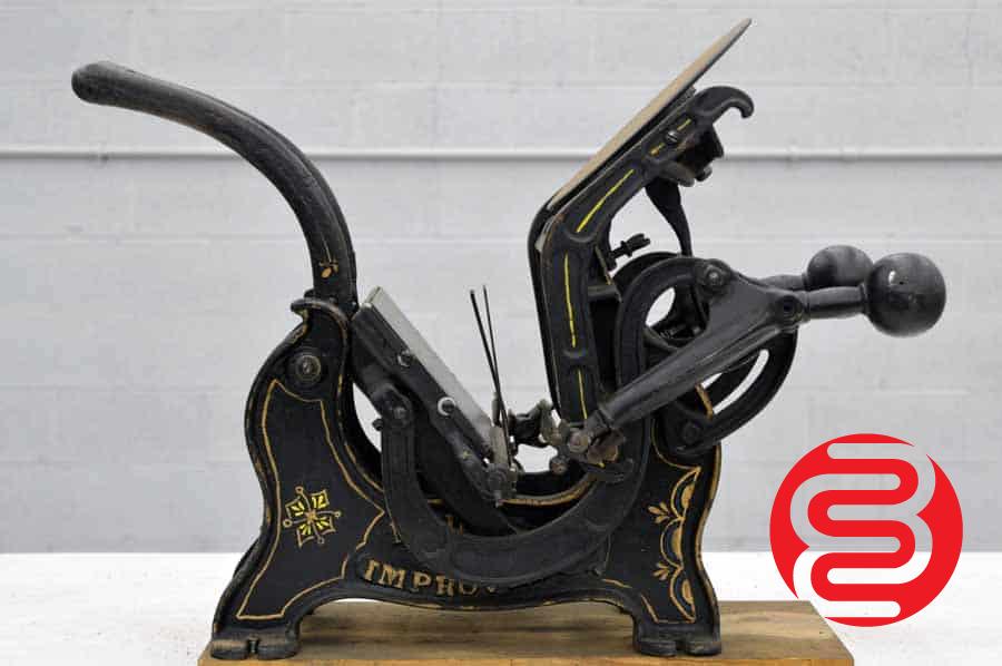 Improved Model No. 2 Self-Inking Model Press | Boggs Equipment