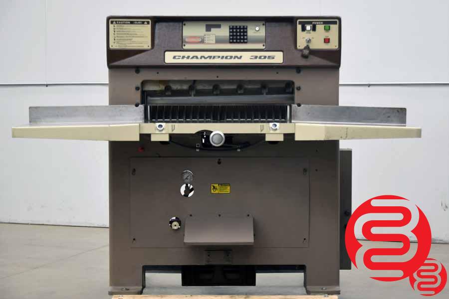 Challenge Champion 305 MPC Hydraulic Programmable Paper Cutter