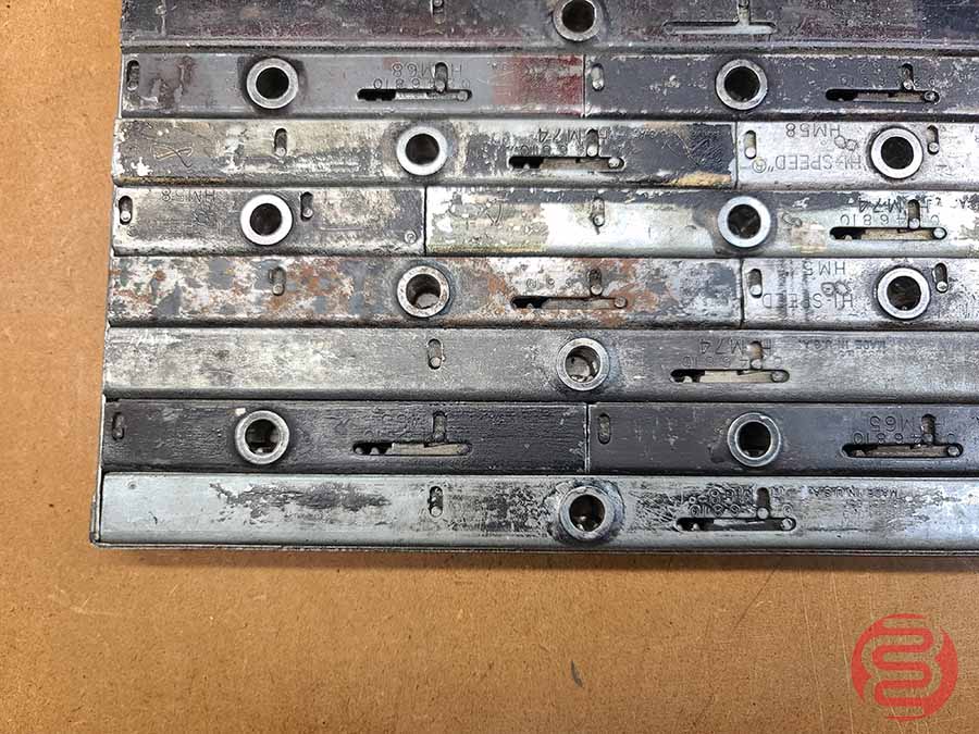 Assorted Letterpress Quoins and Key Boggs Equipment