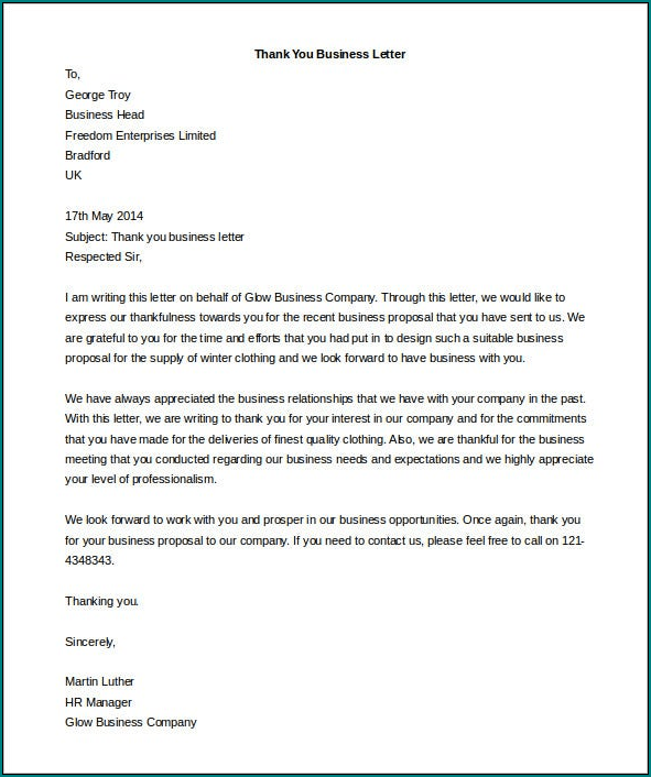 Free Printable Business Letter Template Bogiolo