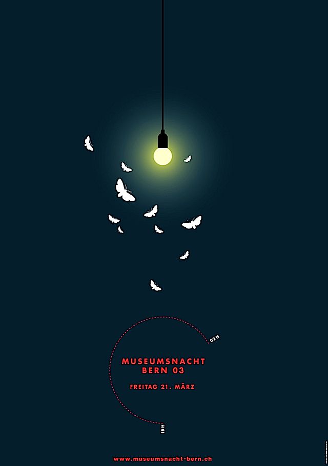 Each one is a simple inspirational message along with a little cl. Claude Kuhn: Museum posters as fine art | Boing Boing