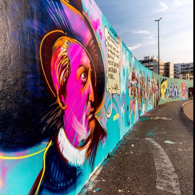 J.W.v.Goethe Graffiti art 2015