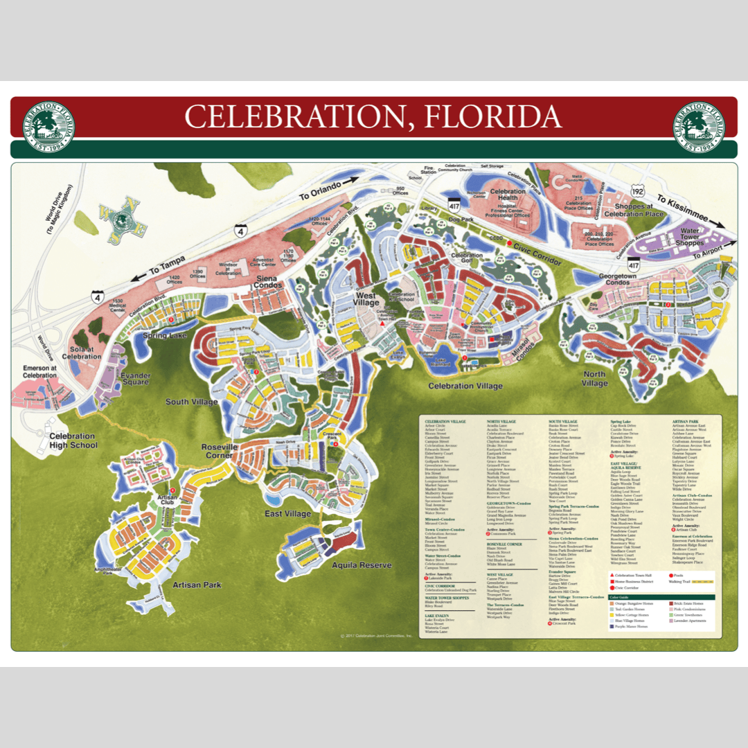 Celebration FL Map The Bones And Bobbins Podcast Celebration FL Map 