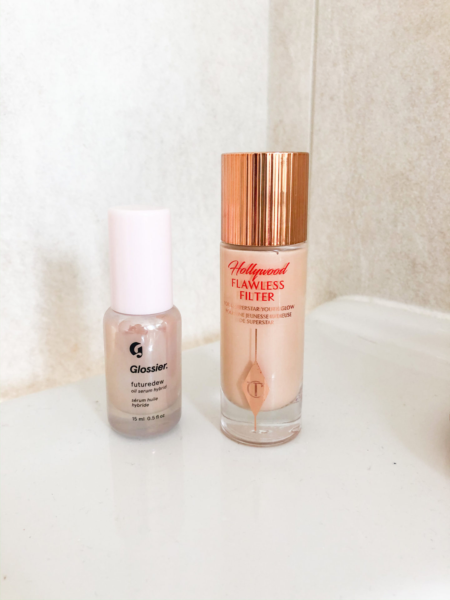 Is Glossier’s Future Dew a Future-Dupe of this Charlotte Tilbury favorite?