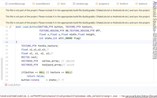 Android Studio-『CMakeList.txt』仝『native-lib.cpp』包含建构檔案