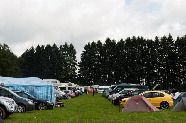 Spa Circuit Campsite Belgian Formula 1 Grand Prix 2020
