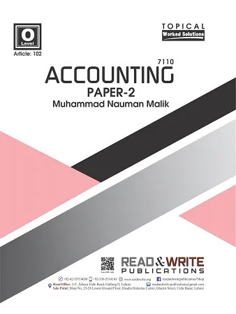 Accounting O-Level P2 Topical/Yearly Art #102